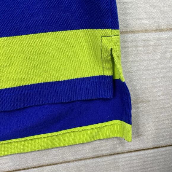 Polo Ralph Lauren Classic Fit Polo Mens XXL Colorful Striped Color Block Preppy - Picture 7 of 9
